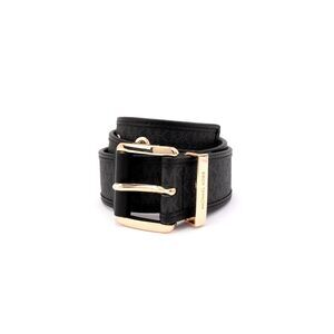 4533 Women's 1.75 Inch Logo Belt With Grommets, Stylish Fashion Accessory